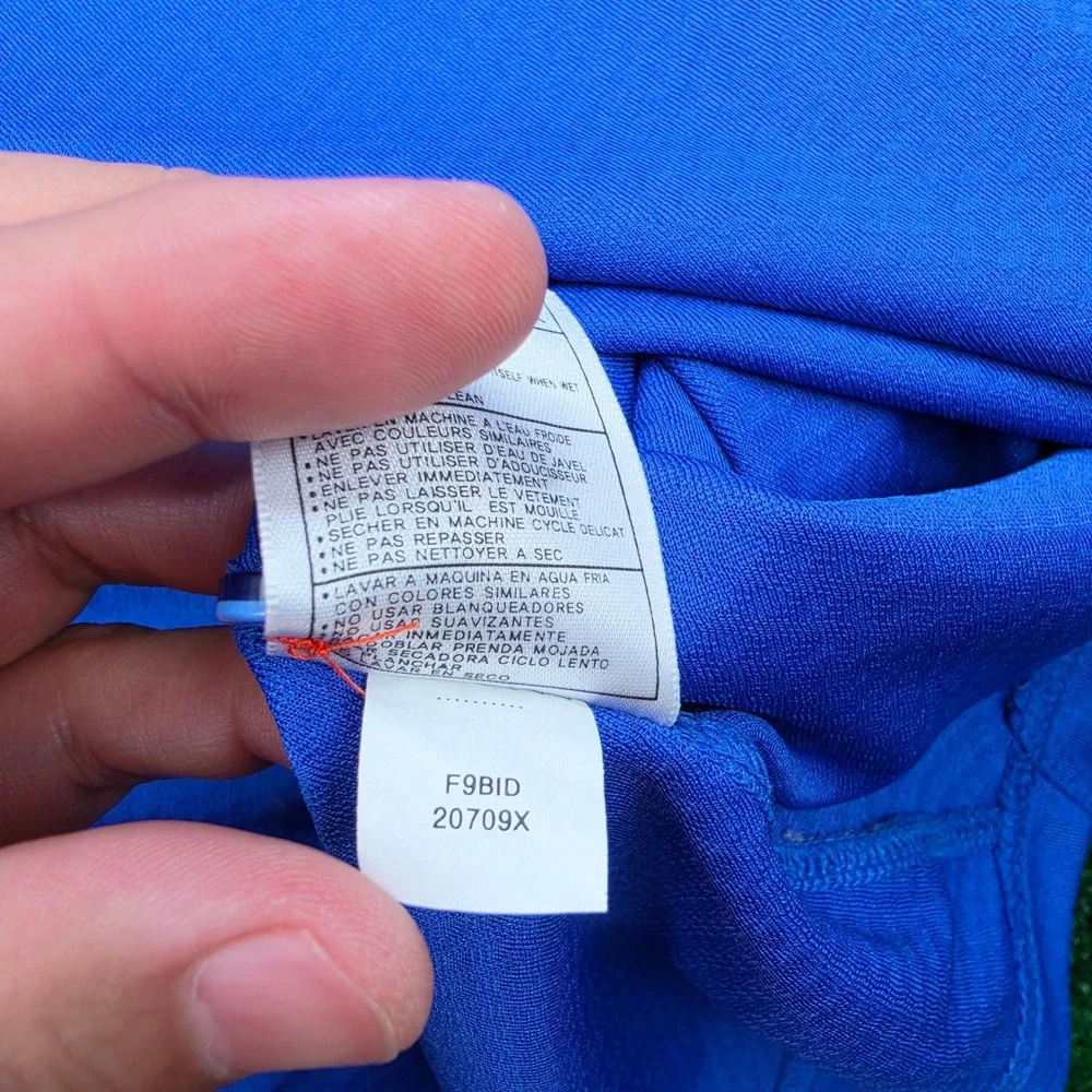 Florida Gators Nike Team Mens Polo Shirt Mens 2XL Blue Fit Dry Football‎ NCAA